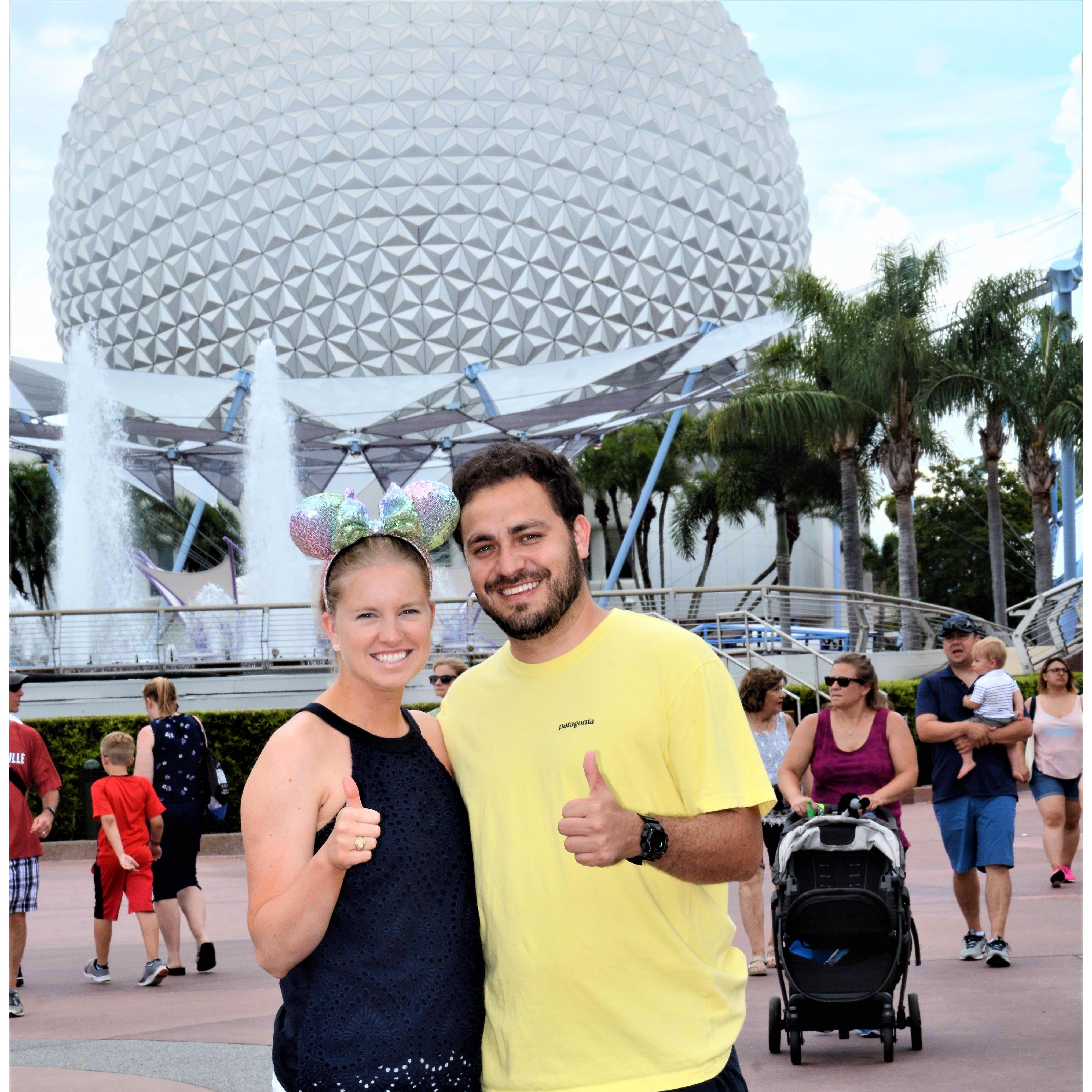 Space mountain is quite the sight!
