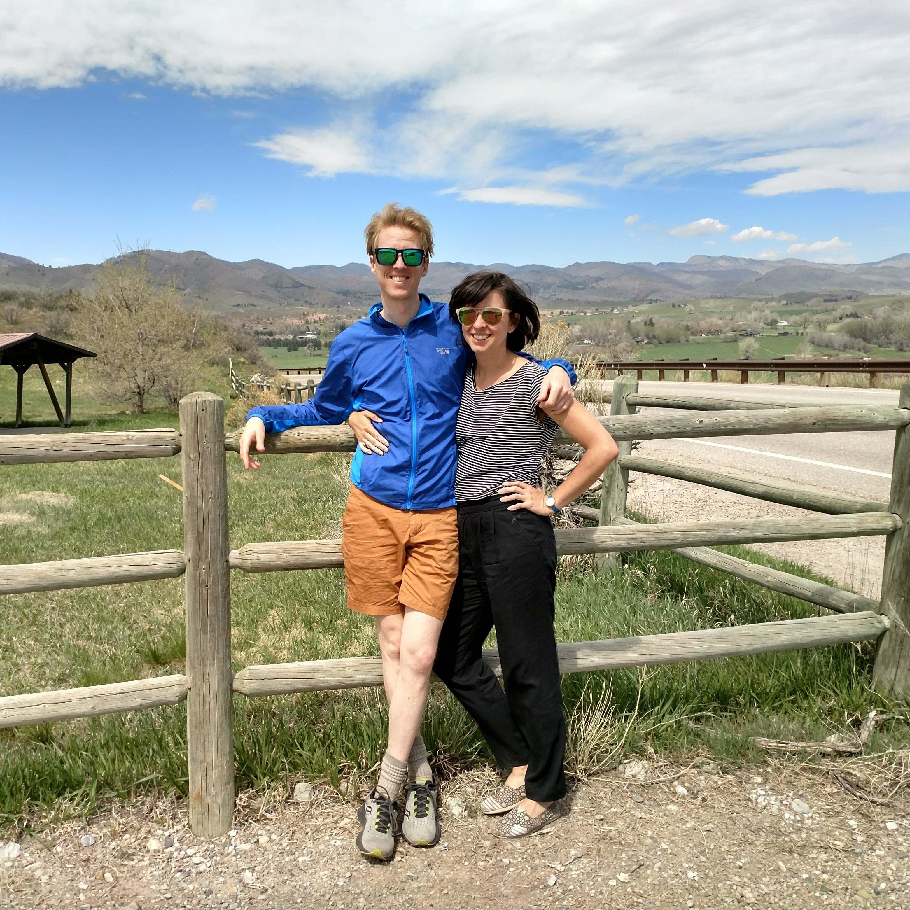 On top of Bingham Hill, here in Fort Collins.