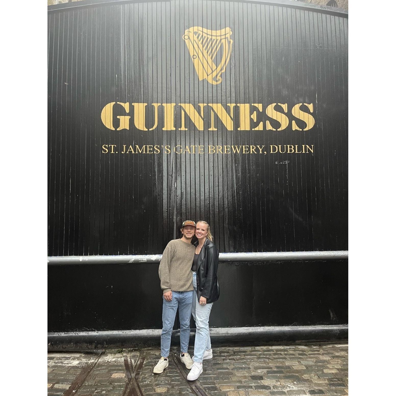 Our second international trip together, Ireland 2023