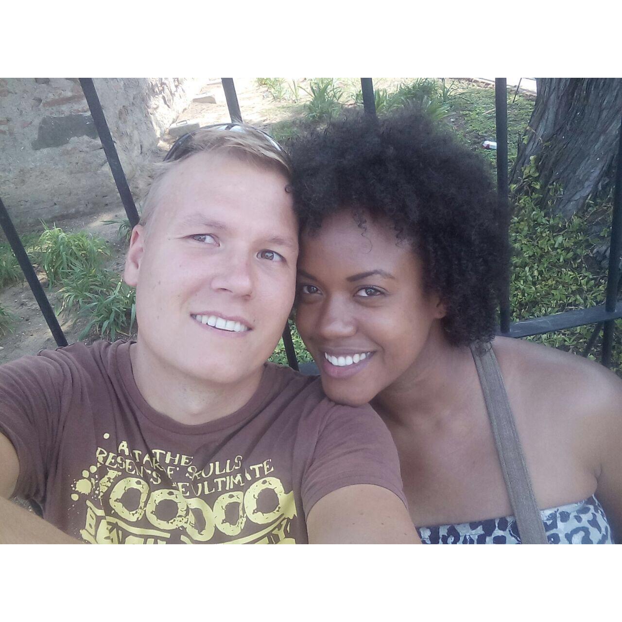 first pic of us