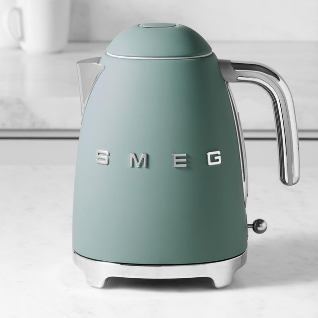 SMEG Electric Kettle 3D Logo, Jade