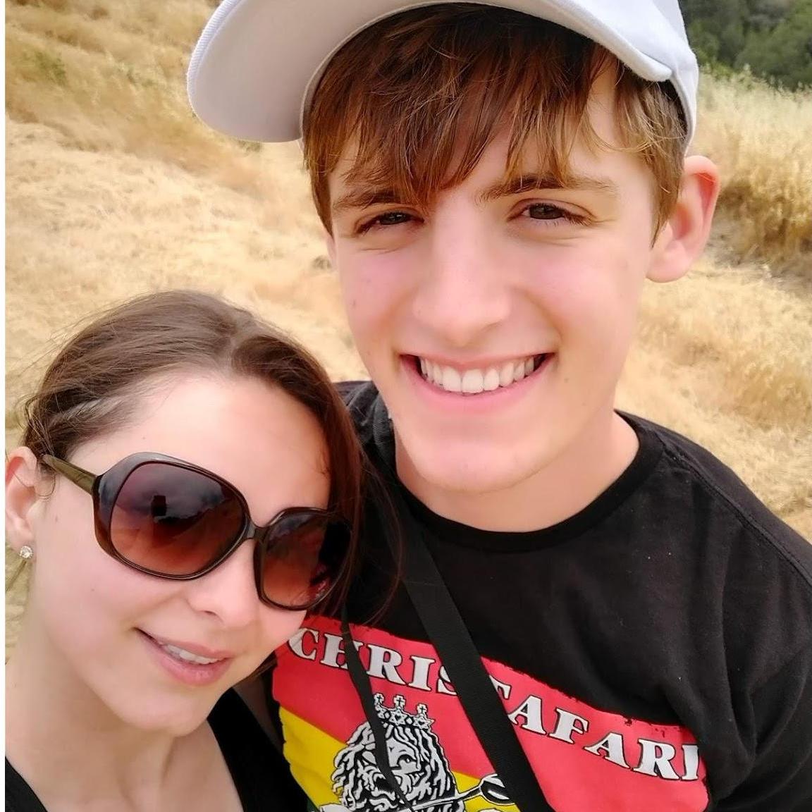 The hike where Sharon said "yes"