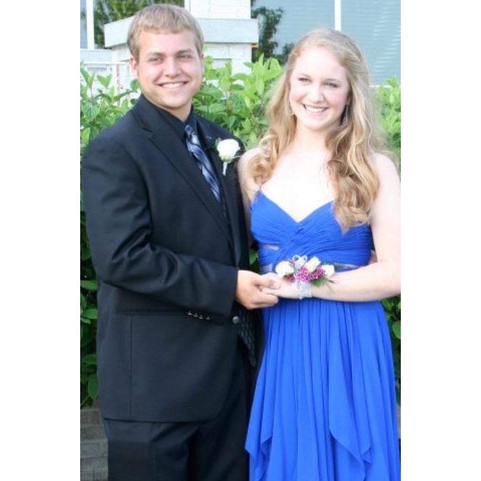 May 2012 - the first of four proms together.