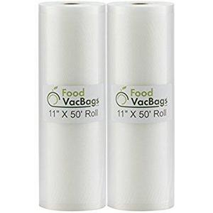 Vacuum Sealer Bags 5 Rolls/Pack Food Storage Bags,Sous Vide,4mil Thick,BPA-Free
