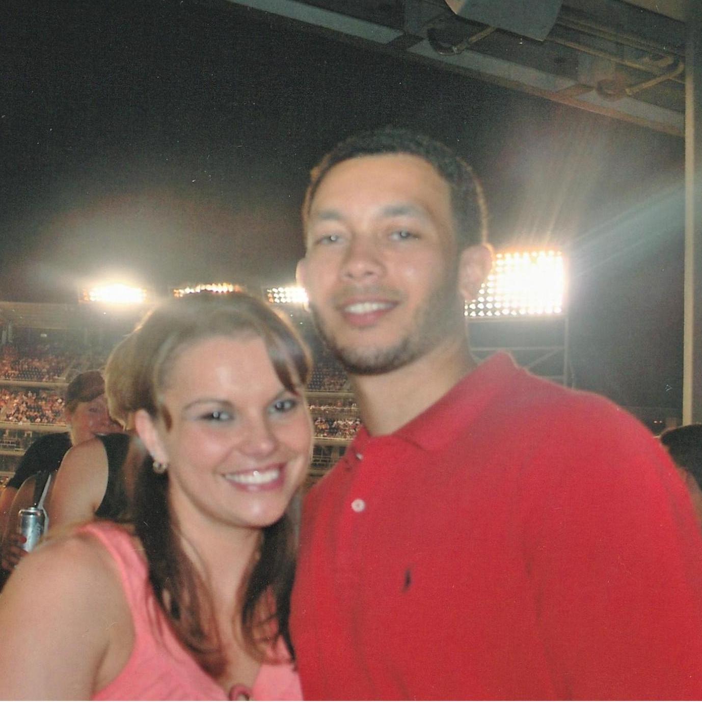 Our 3rd Date, Washington Nationals Game, July 2011