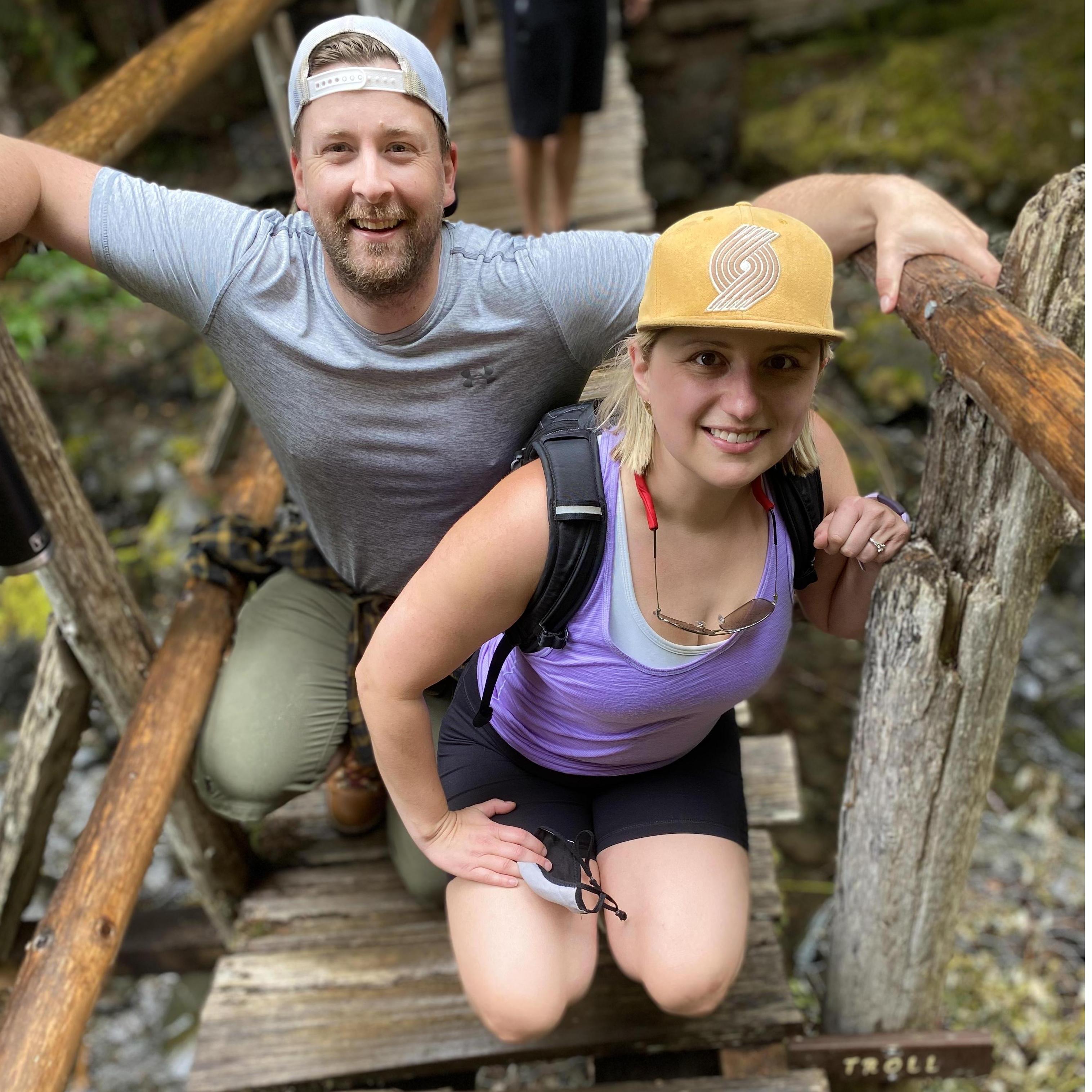Gotta pay the troll toll!
Hiking near Hood Canal, WA
August 2020