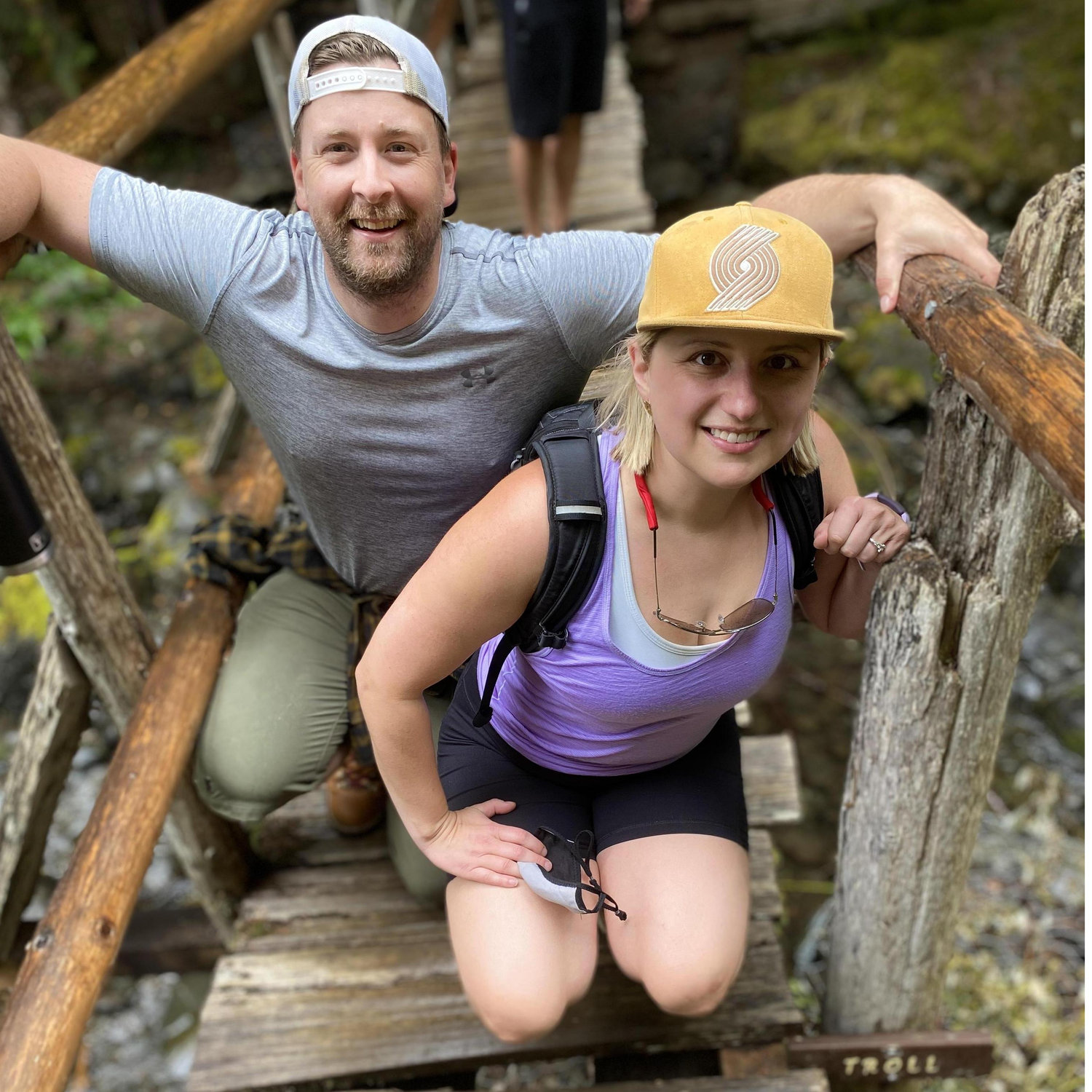 Gotta pay the troll toll!
Hiking near Hood Canal, WA
August 2020