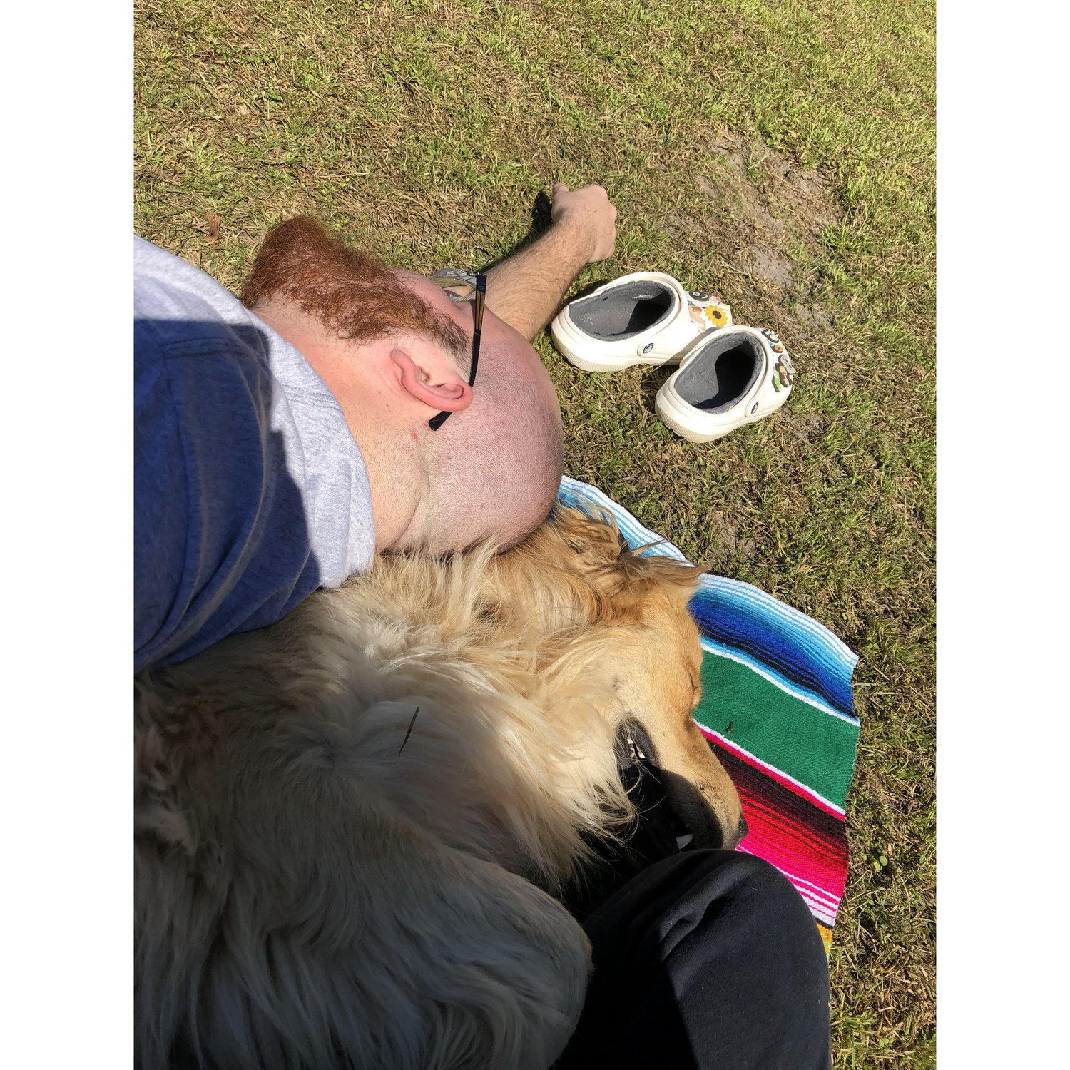 An updated photo of Parker and Asta
