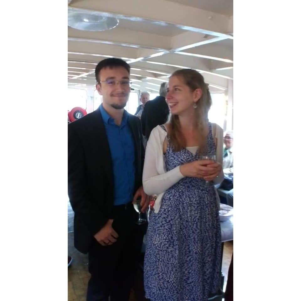 Our engagement party on board the Tudor Rose ship @Exmouth, 23rd June 2019