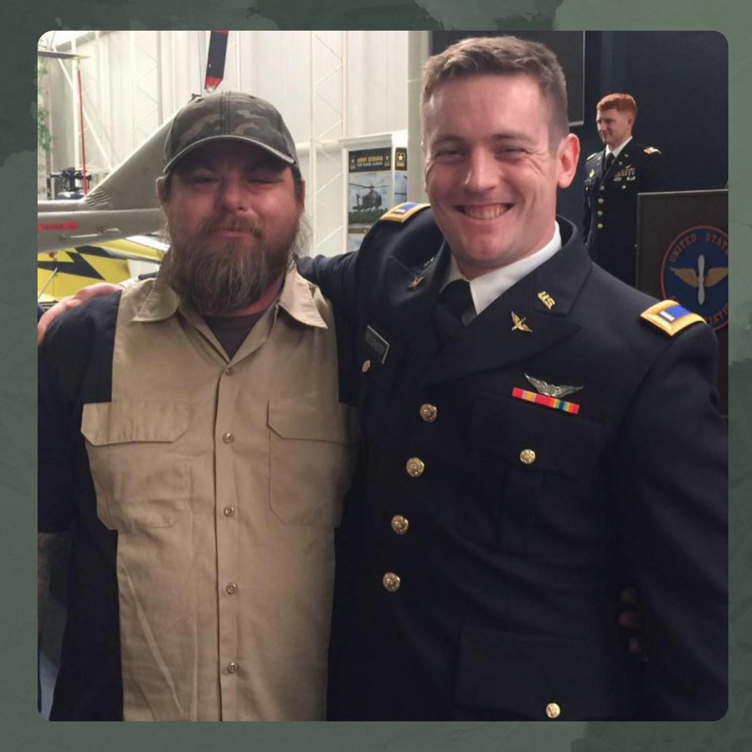 Alex with Steven (dad)