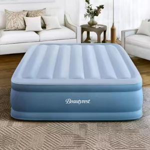 Sensa-Rest Air Bed Mattress with Built-in Pump and Edge Support, 18" Queen by Beautyrest