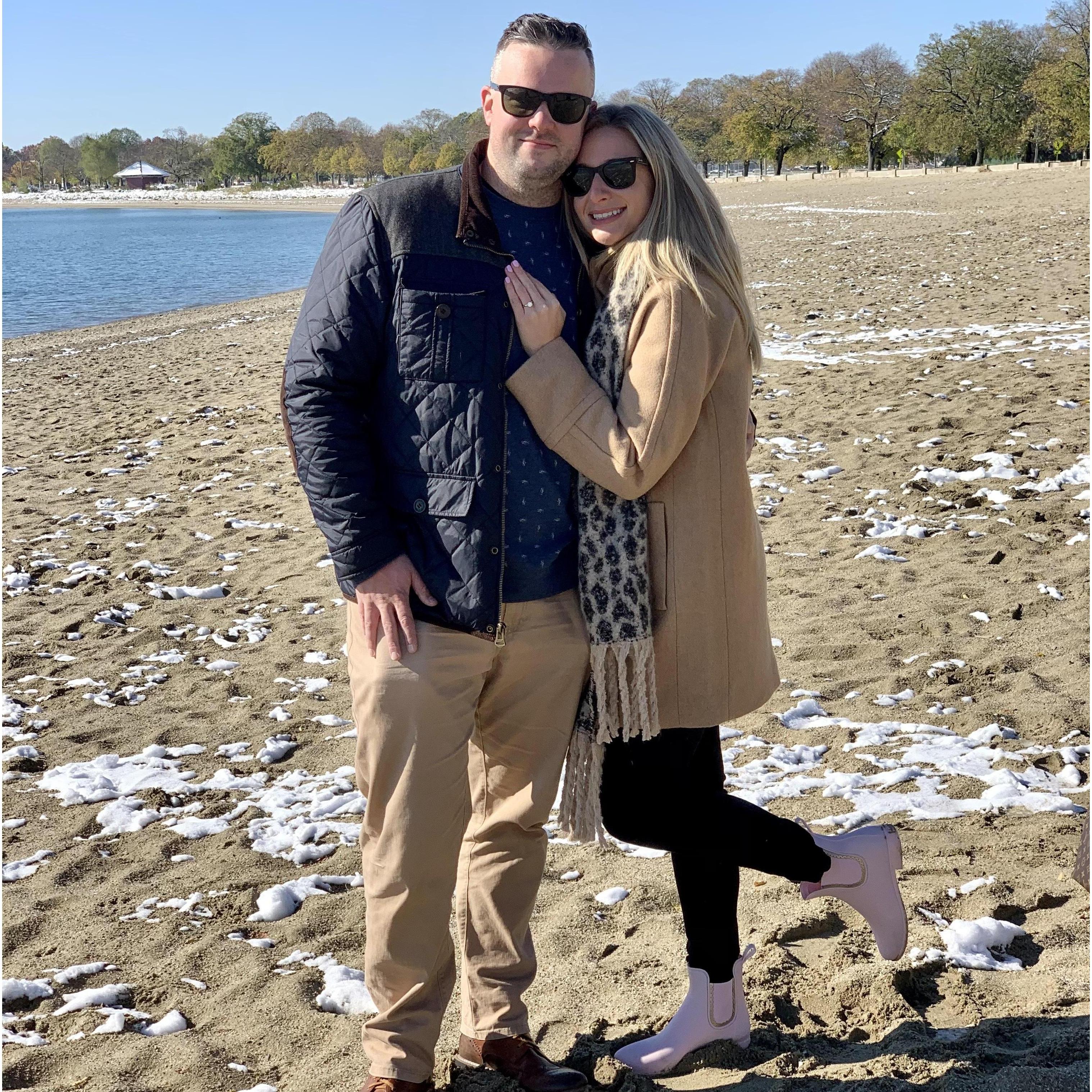 Our Halloween Engagement!