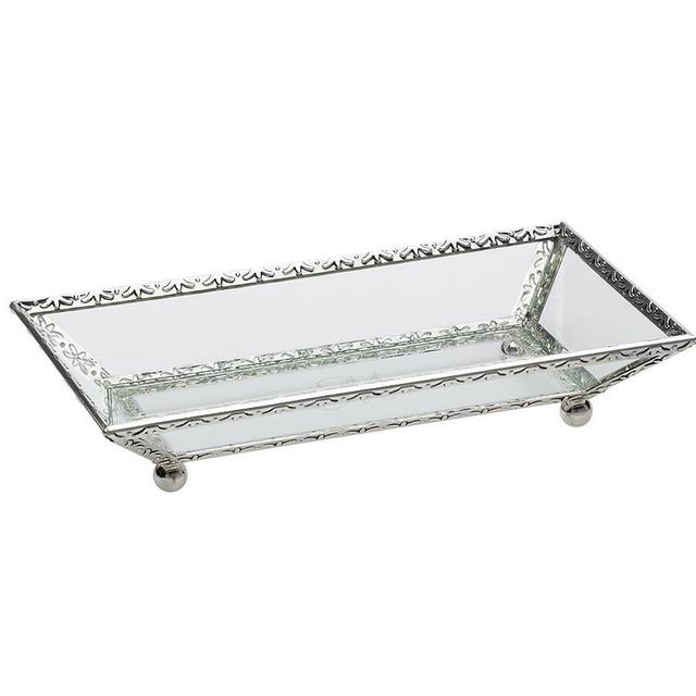 Antique Silver Jewelery Display Tray