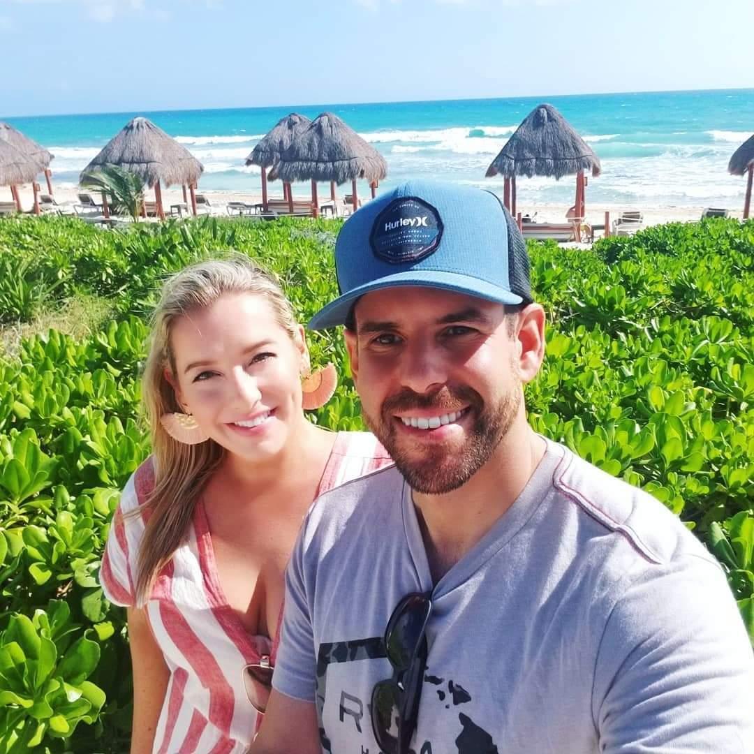 In paradise Riviera Maya Mexico celebrating Jason's 40th birthday!