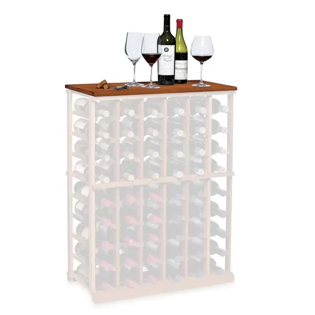 N'FINITY Wine Rack Tabletop in Dark Walnut