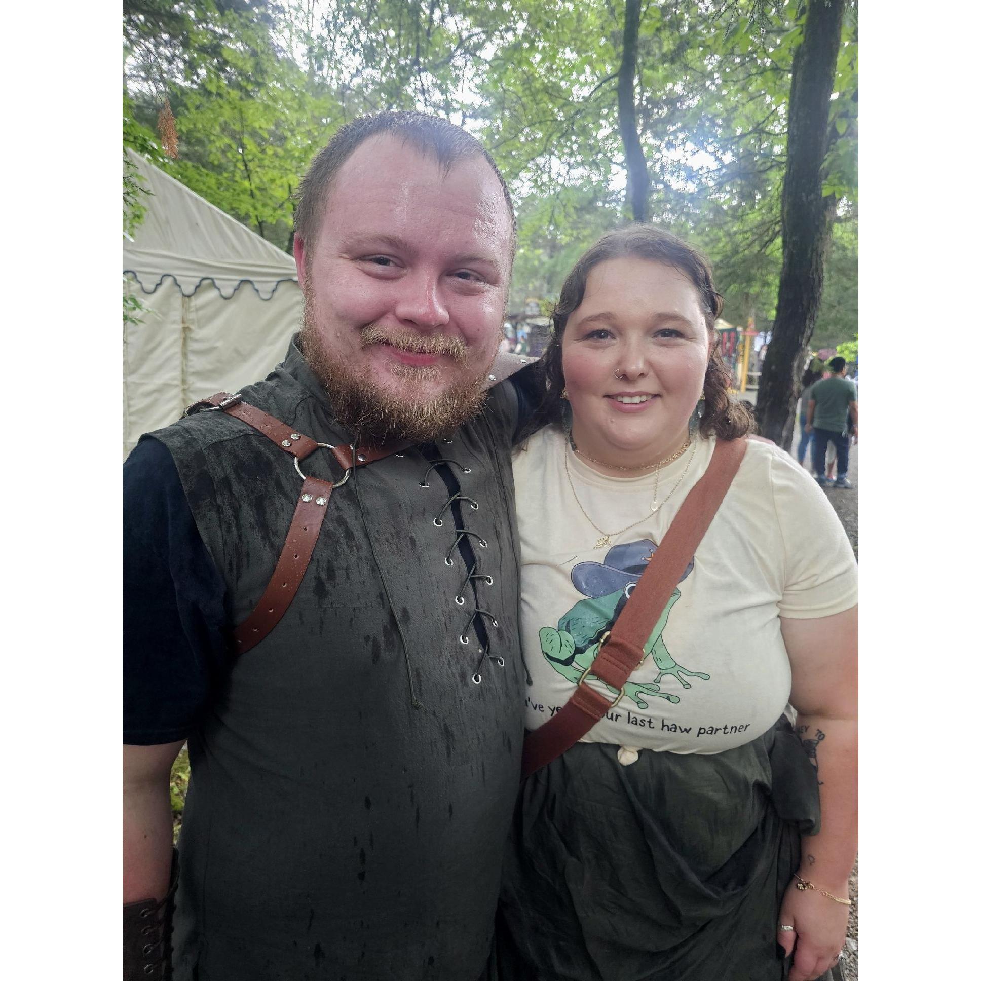 First trip to the Renaissance fair!