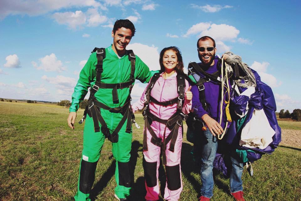 That post-skydive glow (2016)