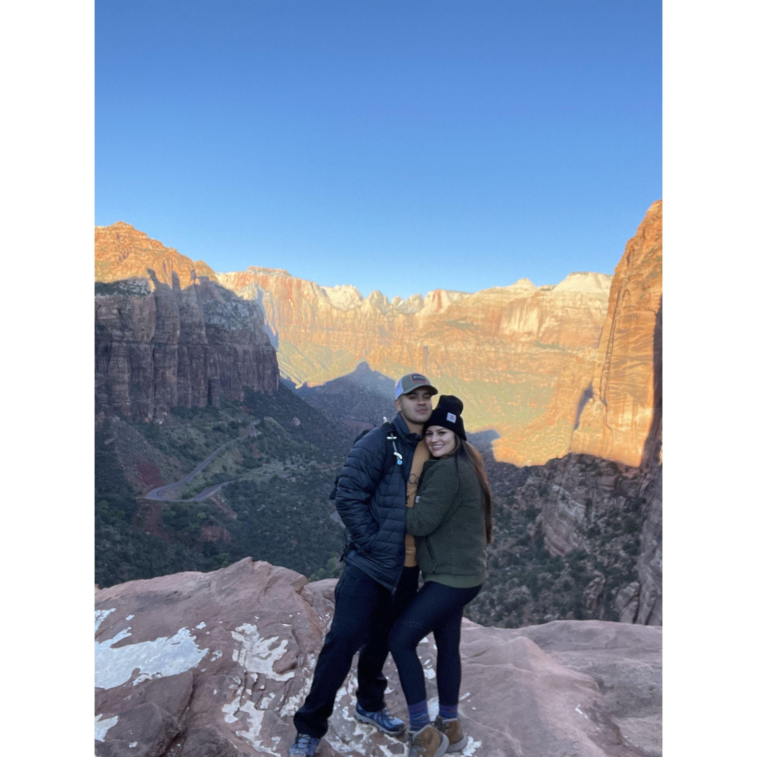 I thought he was going to propose on this trip...
