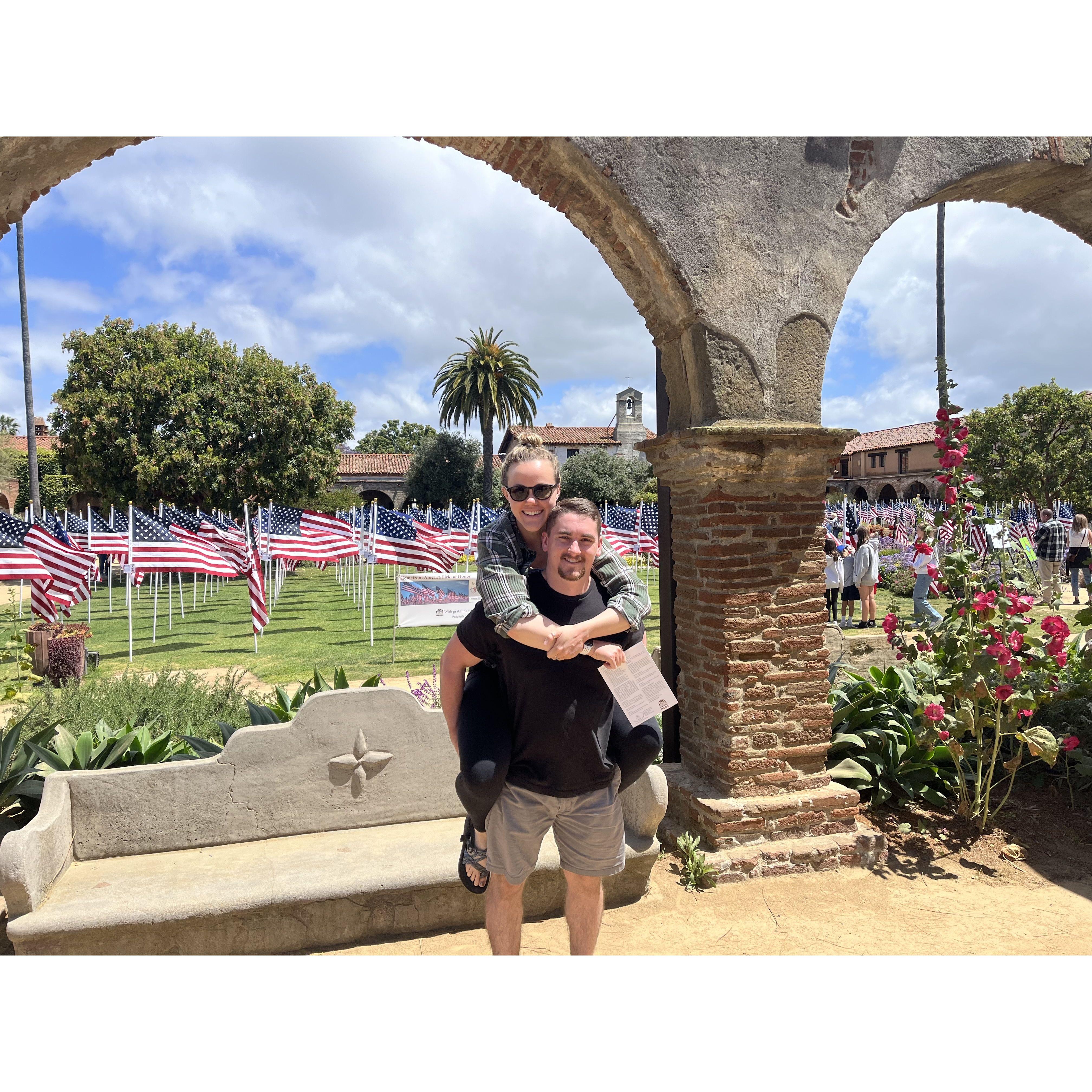 Southern California for a family wedding in 2024.