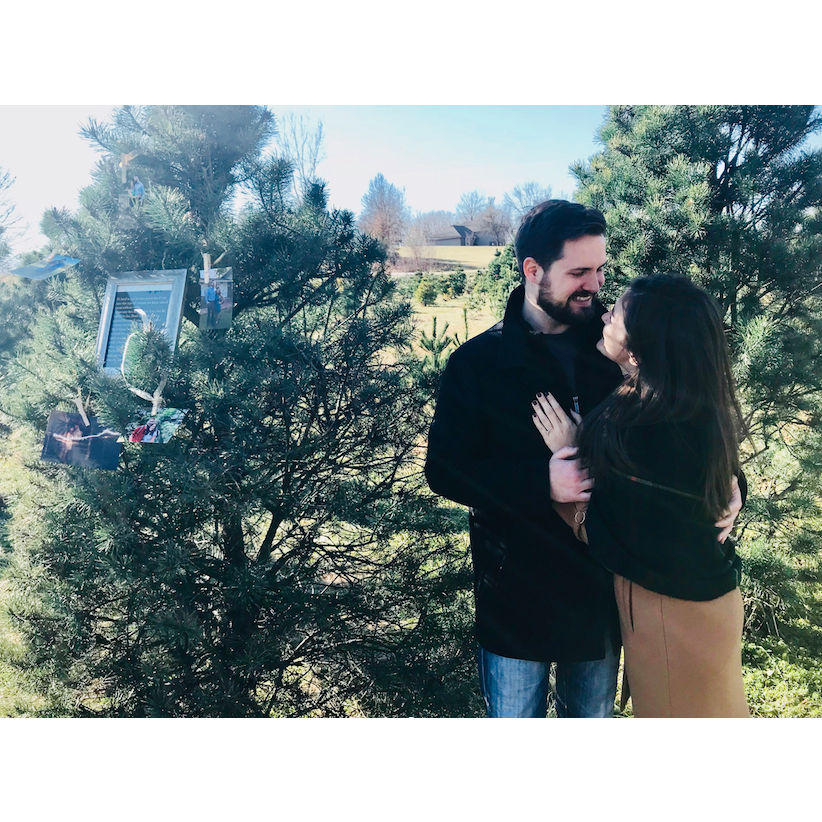 Happy to be on the same continent. Thrilled to spend life together.