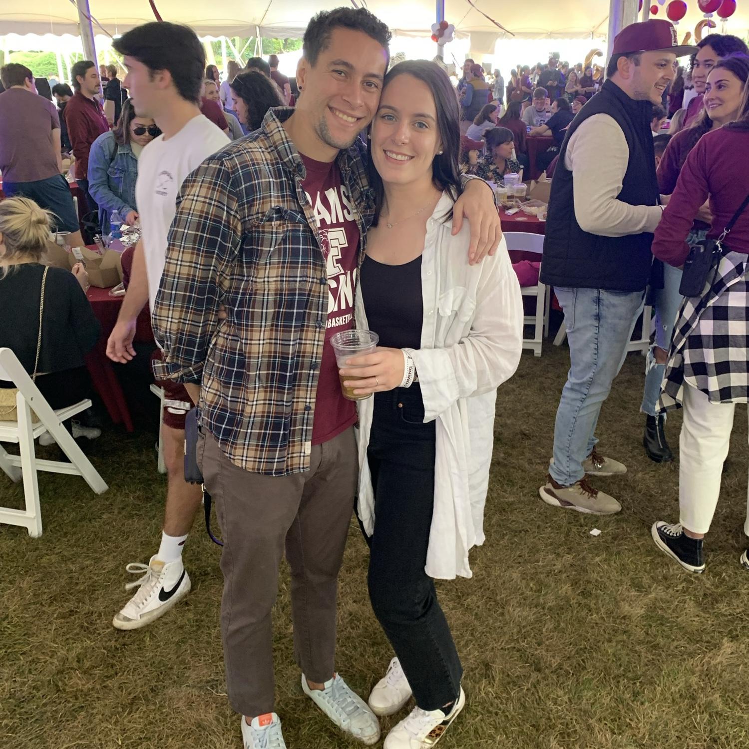 Funny how quickly we became alumni. Mary was in fact 21 this time at homecoming
