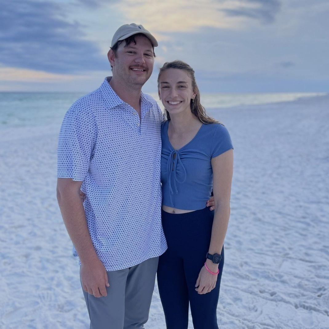 Our first trip to to the beach!