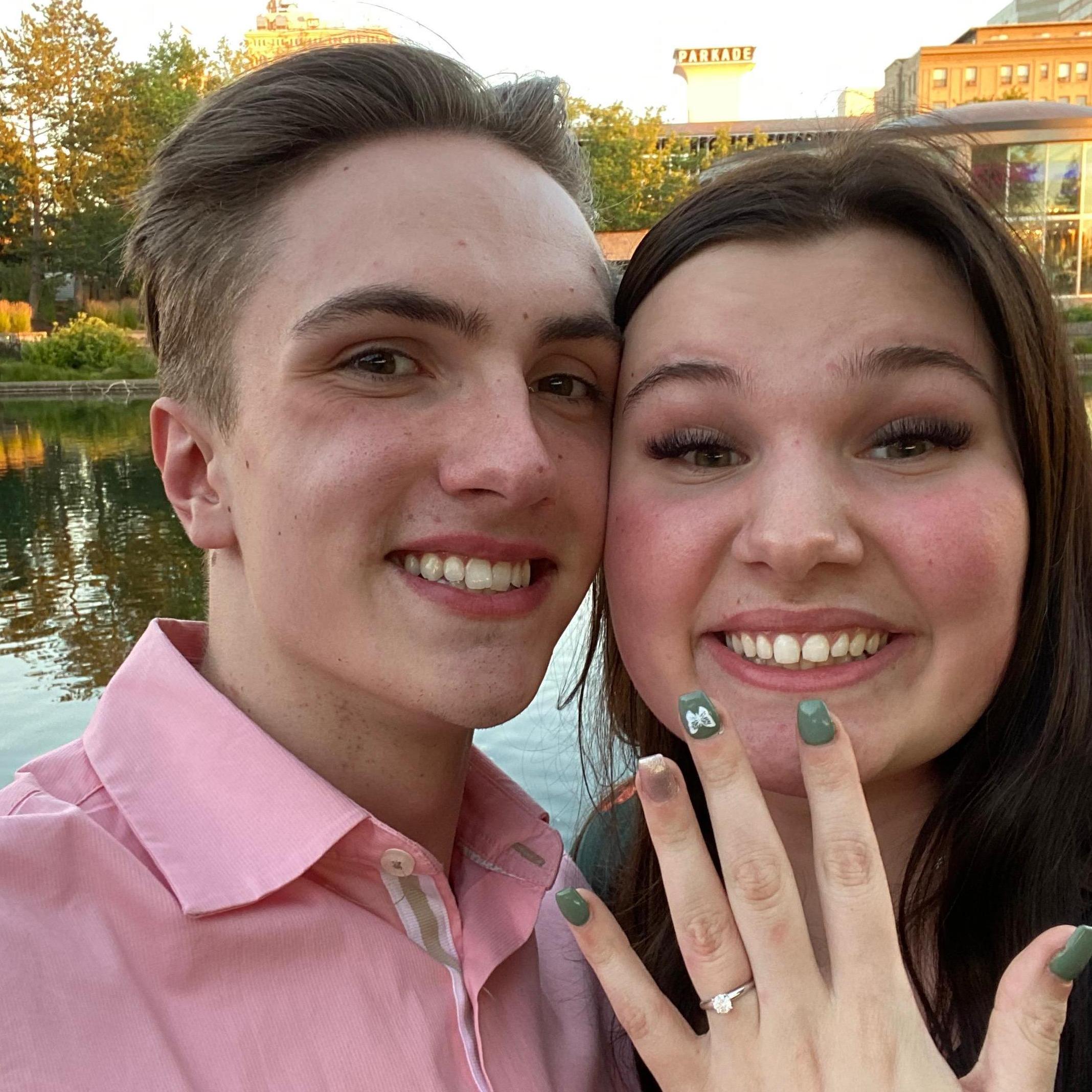 The day Rourke asked Faith to marry him!