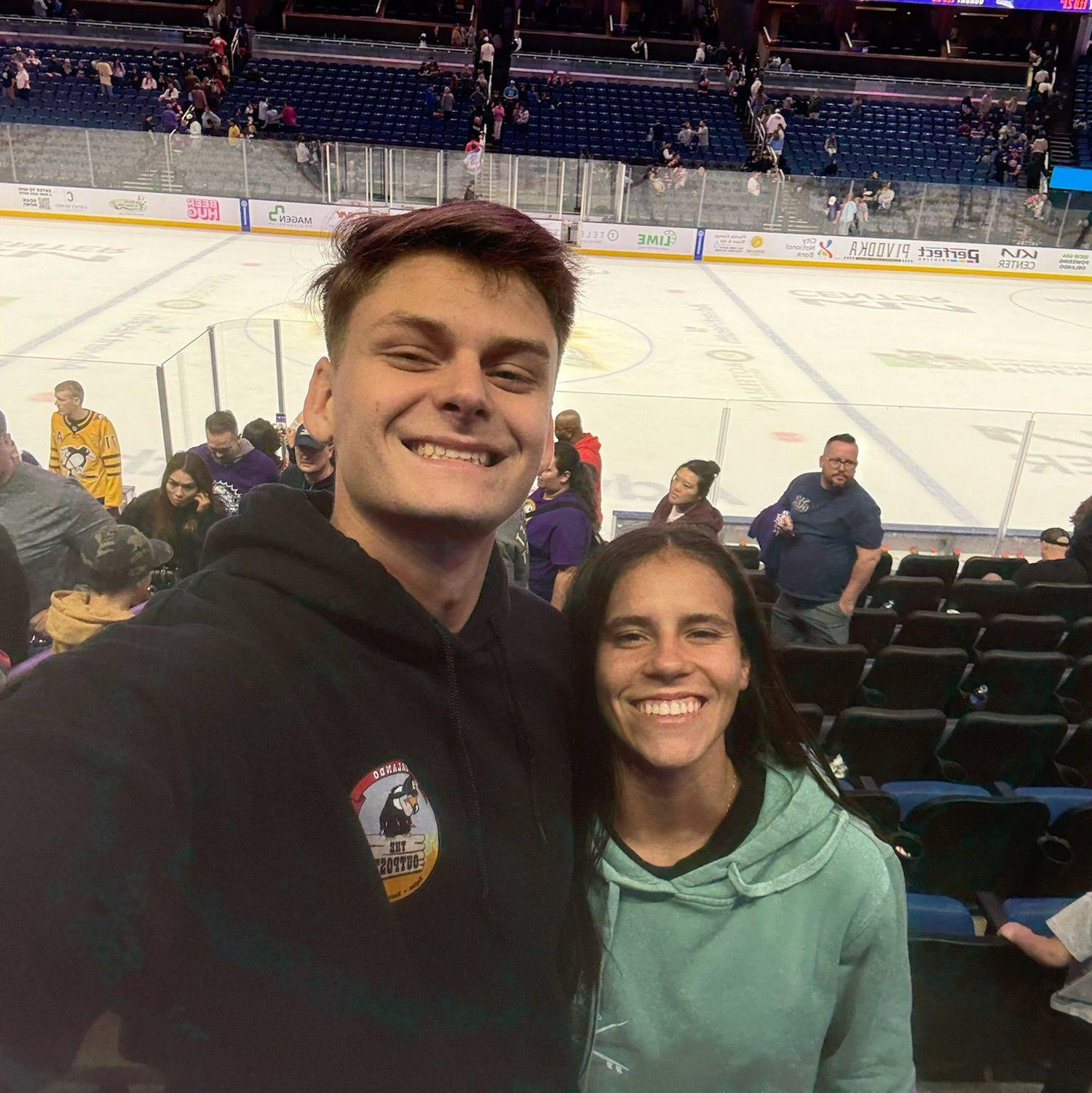 Feb 2026 - Hockey date at a Solar Bears game!
