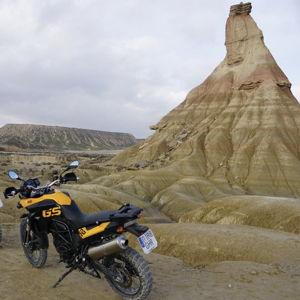 Motorcycle Tour Through Bardena Reales