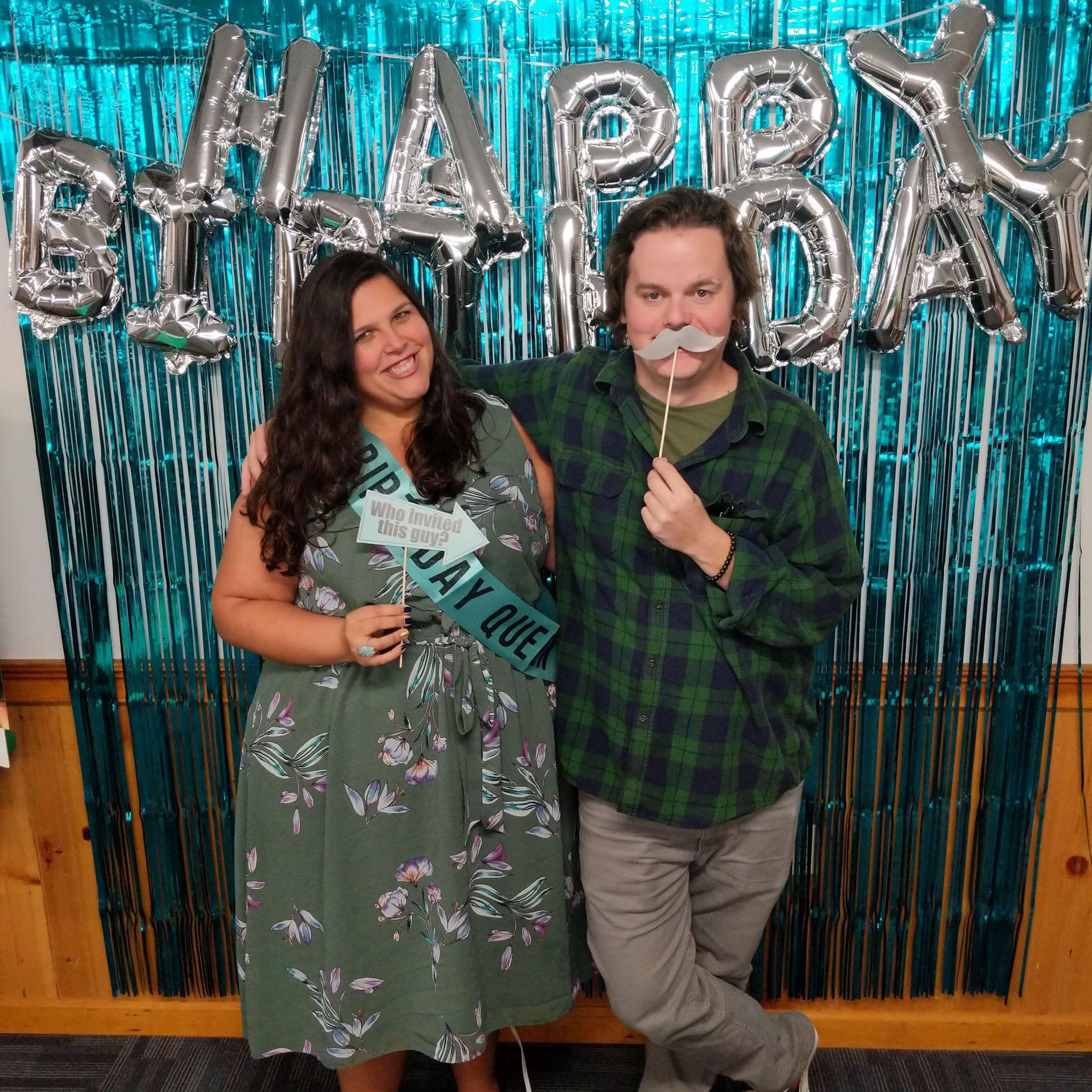 First time Matt came with Joelle to CT for her belated 30th birthday due to Covid