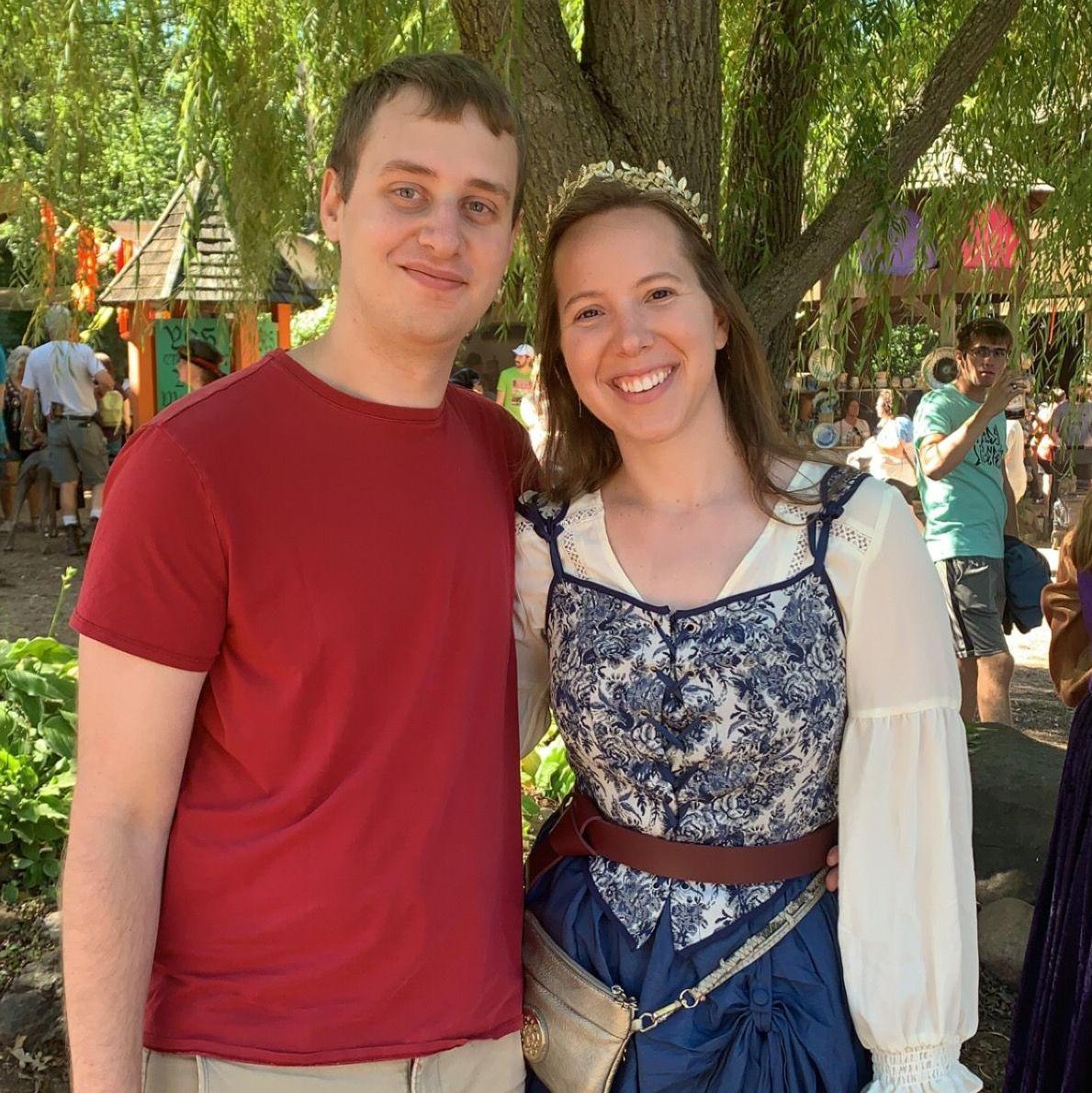 We’ve tried to maintain a steady stream of adventures peppered into our life together, from the Renaissance Festival…