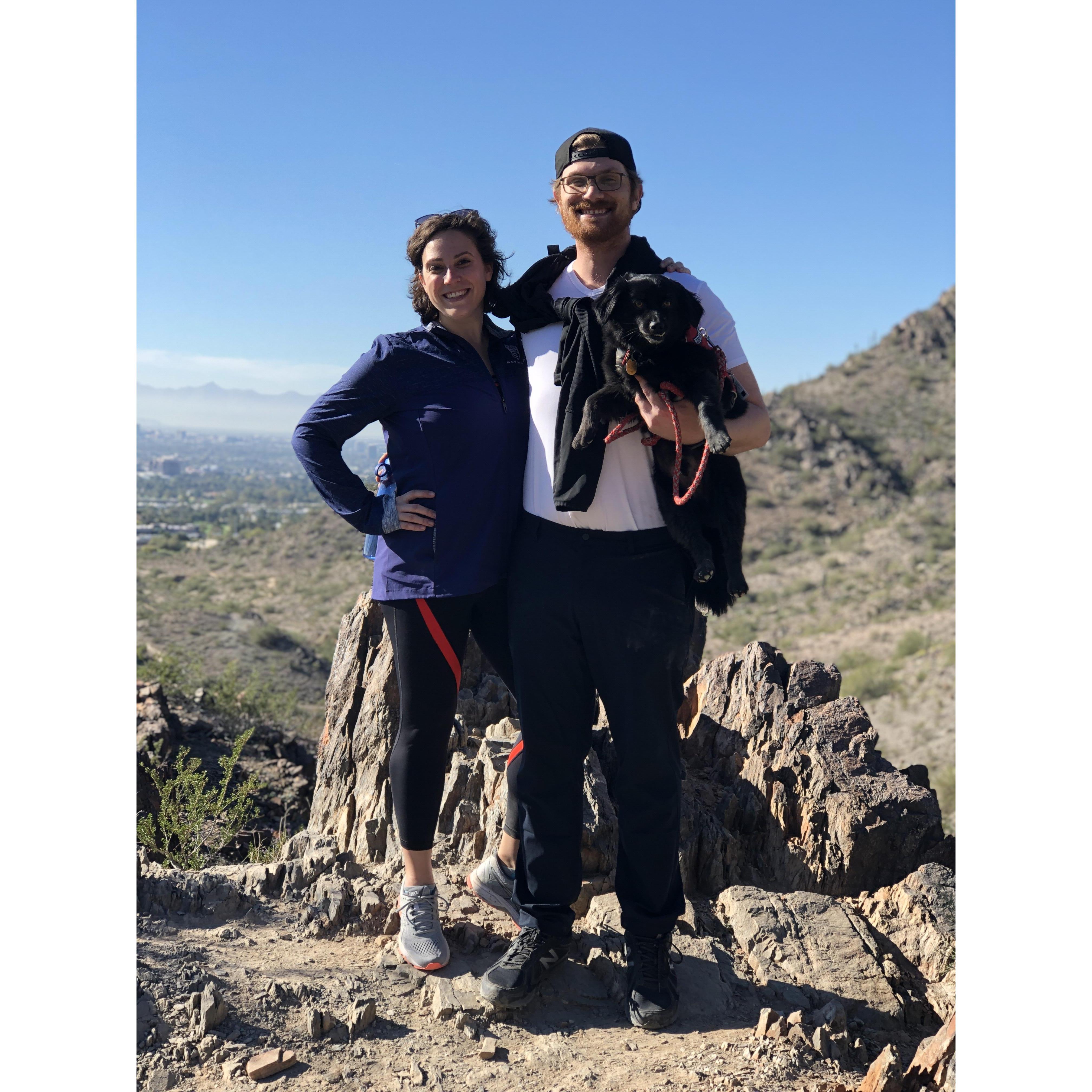 Hiking in Phoenix, AZ!