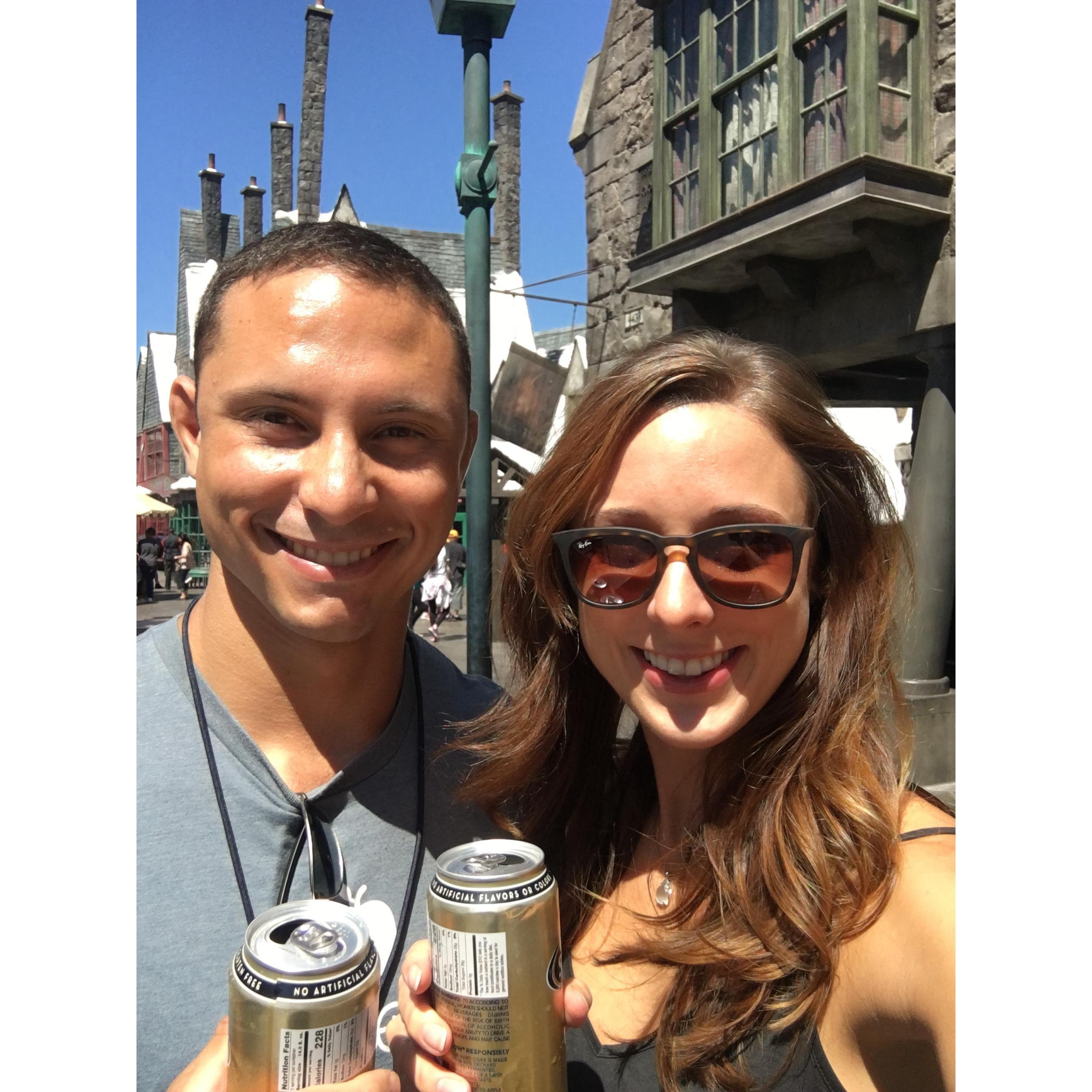 Matt took me to Harry Potter World in LA for my 29th birthday.