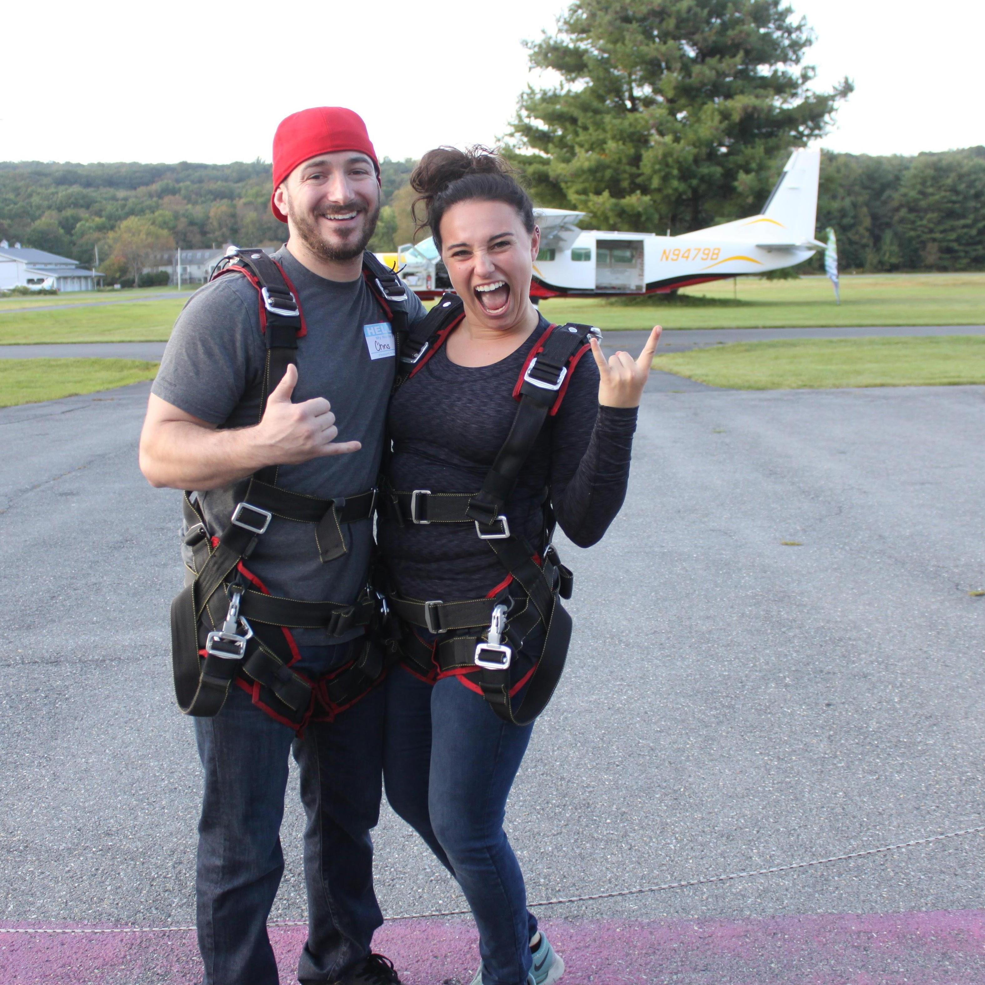 Skydiving. 2017