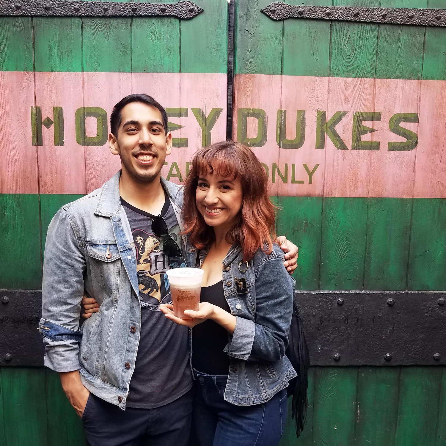 Our love for Harry Potter world :P