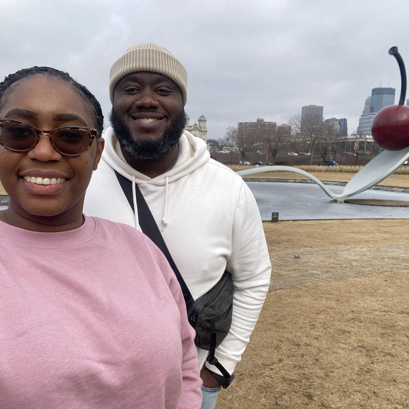 Chilly day in the Twin Cities (Sculpture Garden) #Minneapolis2024