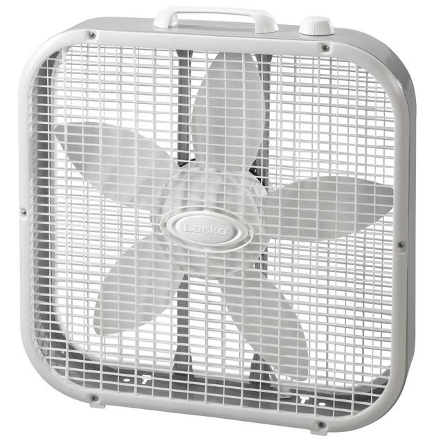 Lasko Box Fan White