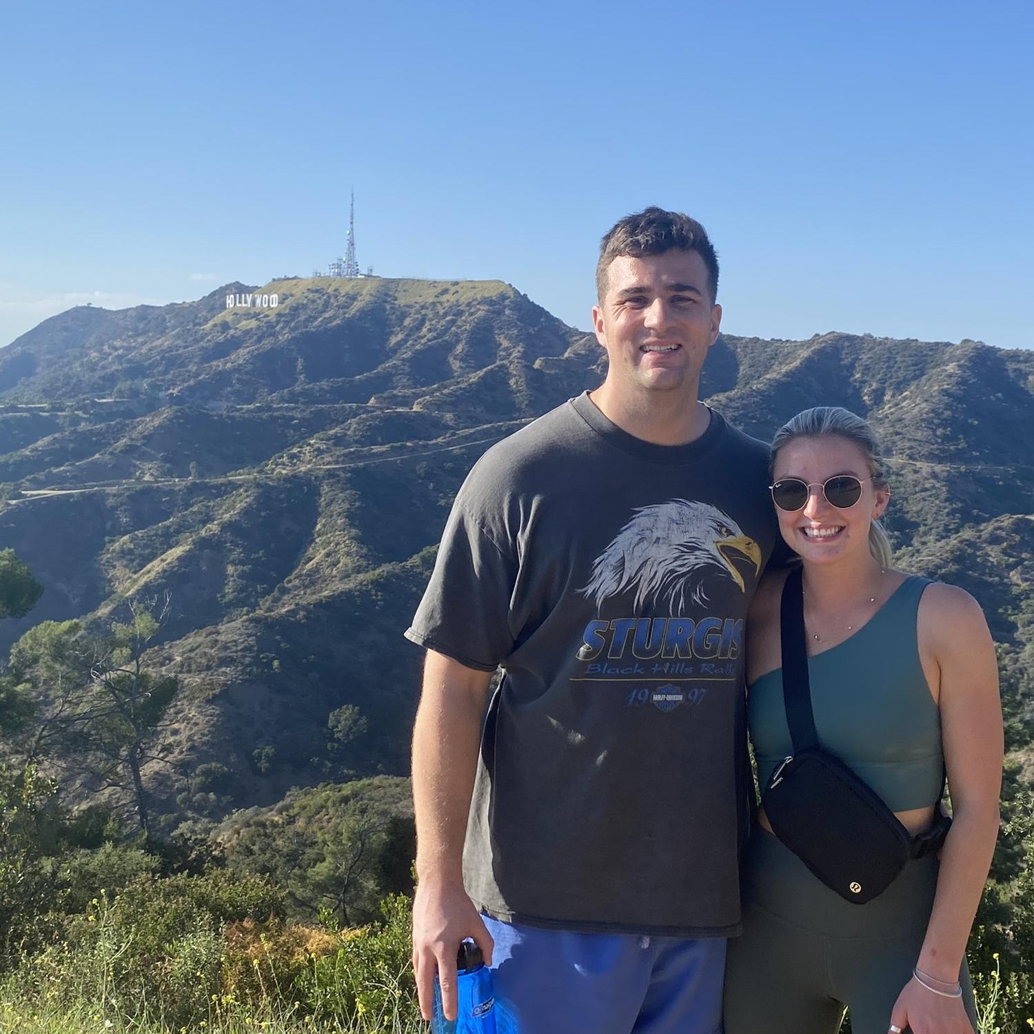 Hiking in LA.