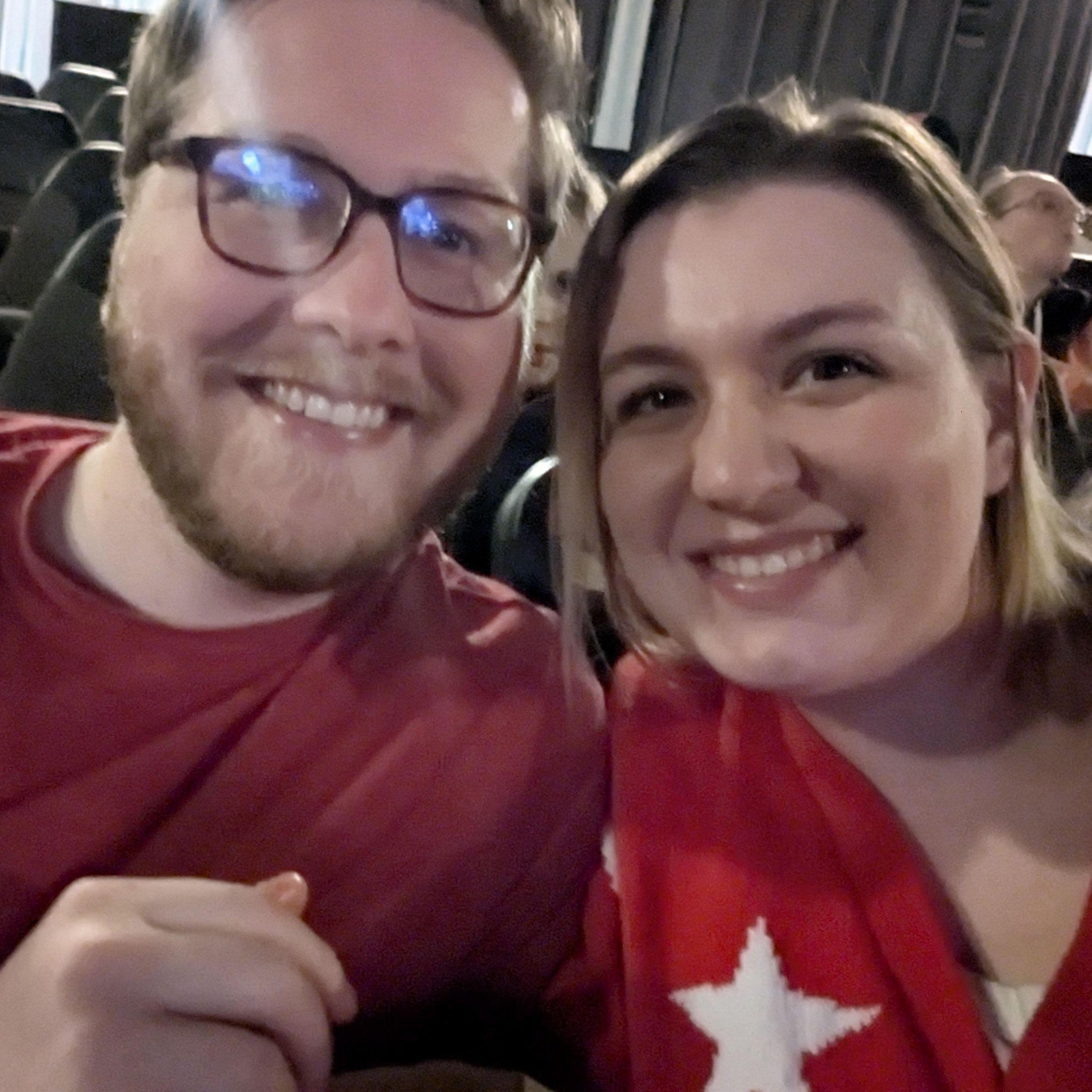 We visited the Sun Theater in Gothenburg, Nebraska while visiting Jacob's family.