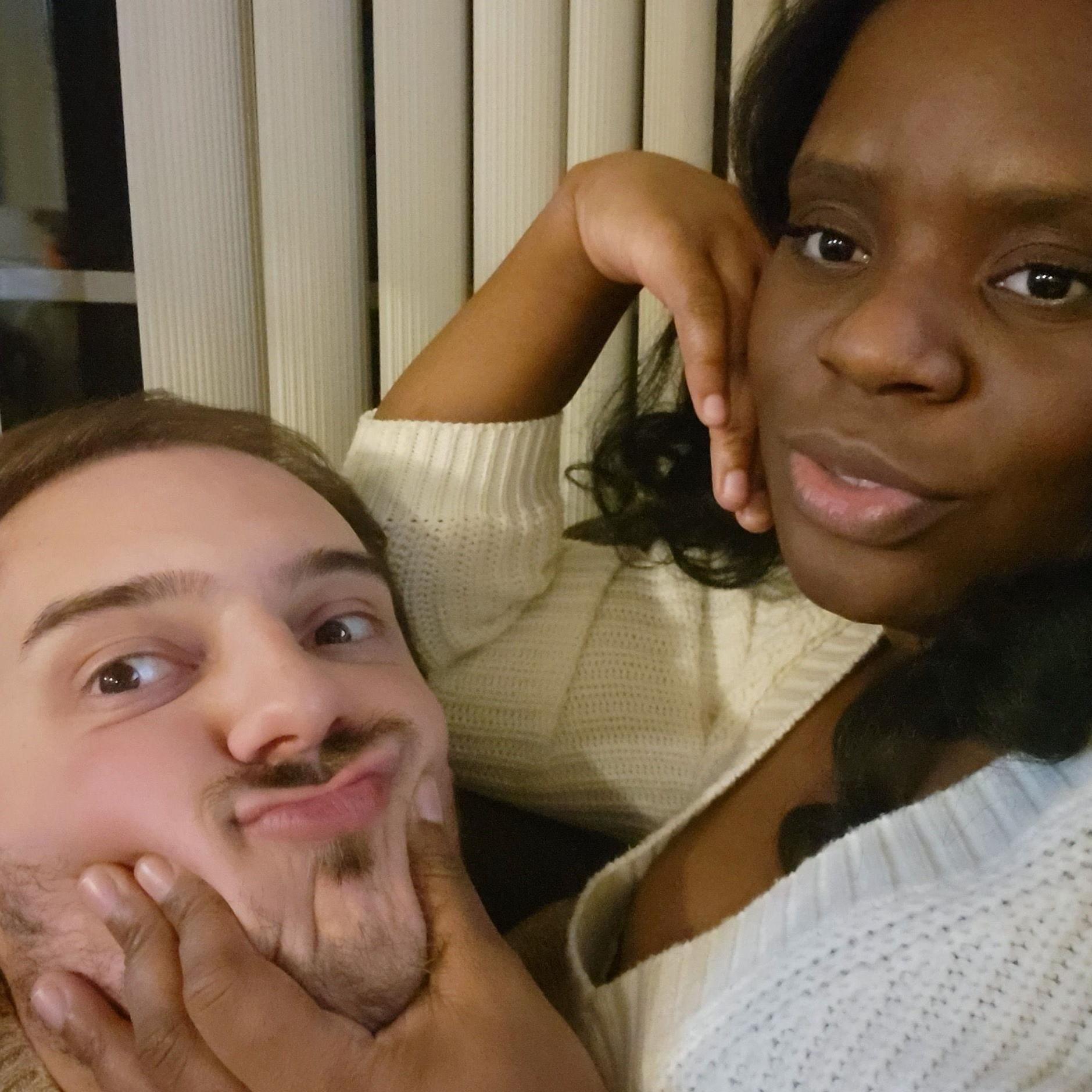 Jay tries to steal a smooch