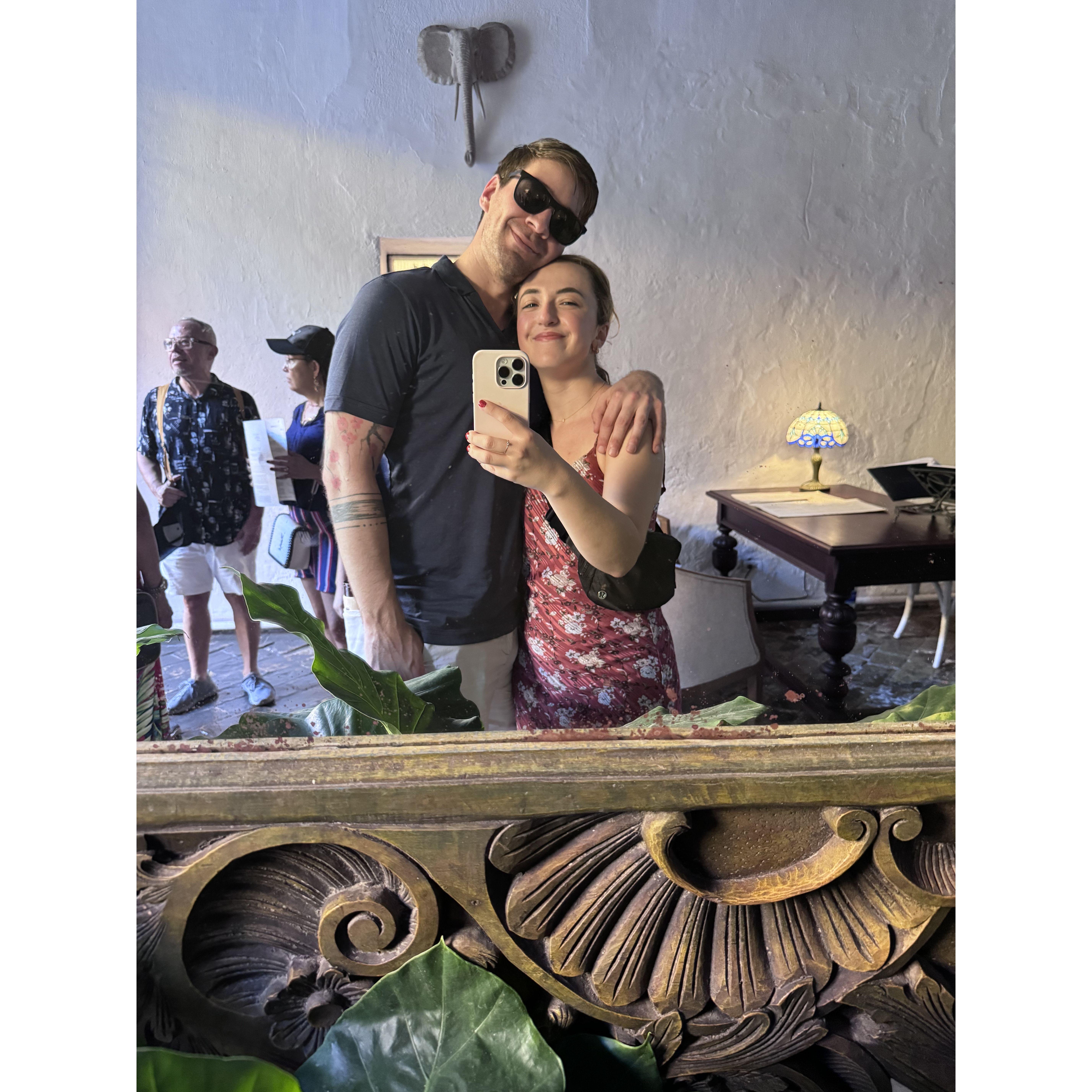 A happy candid in Cartagena, Colombia