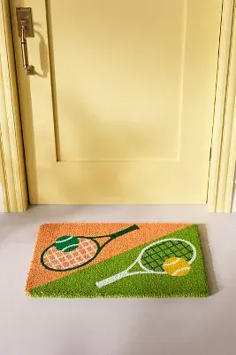 Tennis Coir Printed Doormat