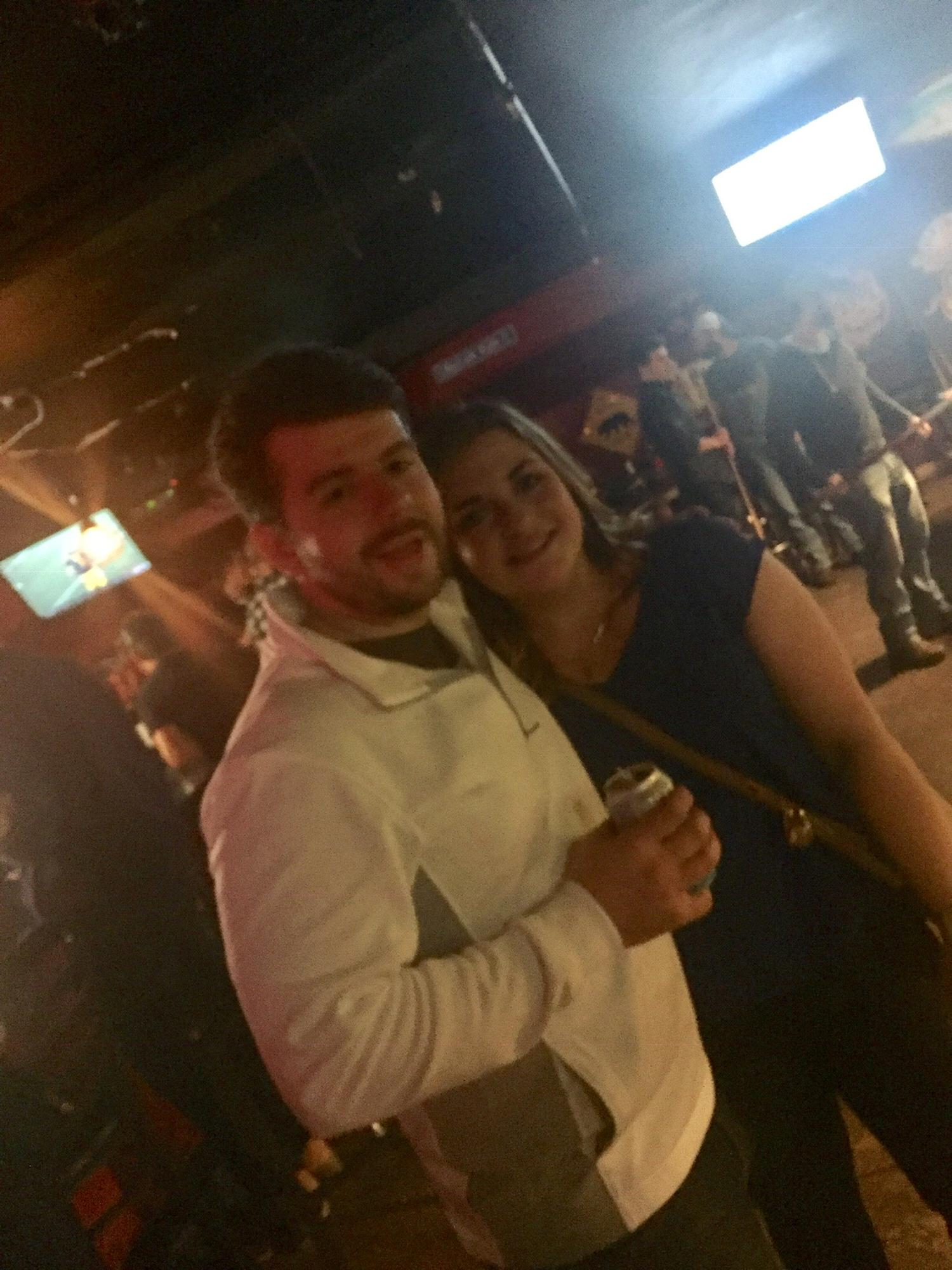 The night we met!  
Photo Credit: Morgan Hutt