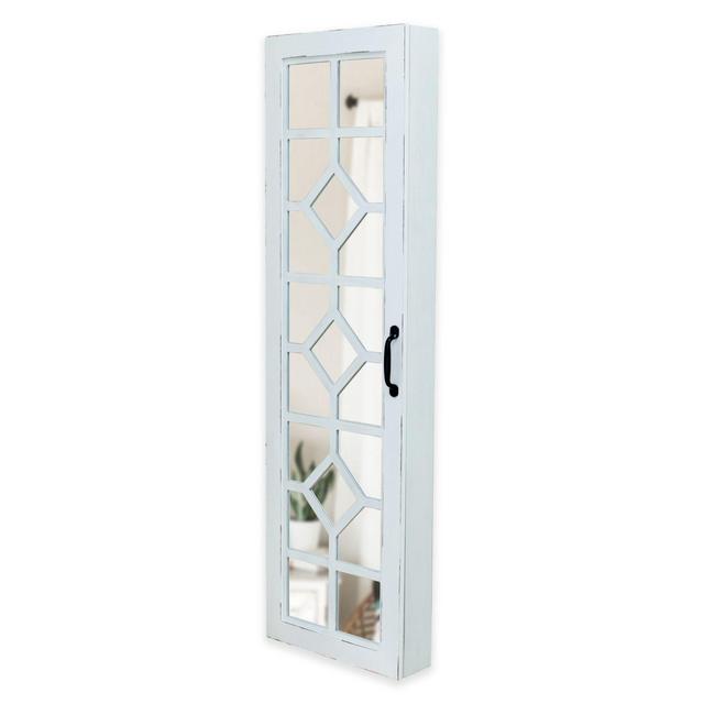 FirsTime Eloise Jewelry Armoire in White