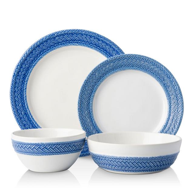 Juliska Le Panier Delft Blue 4-Piece Place Setting