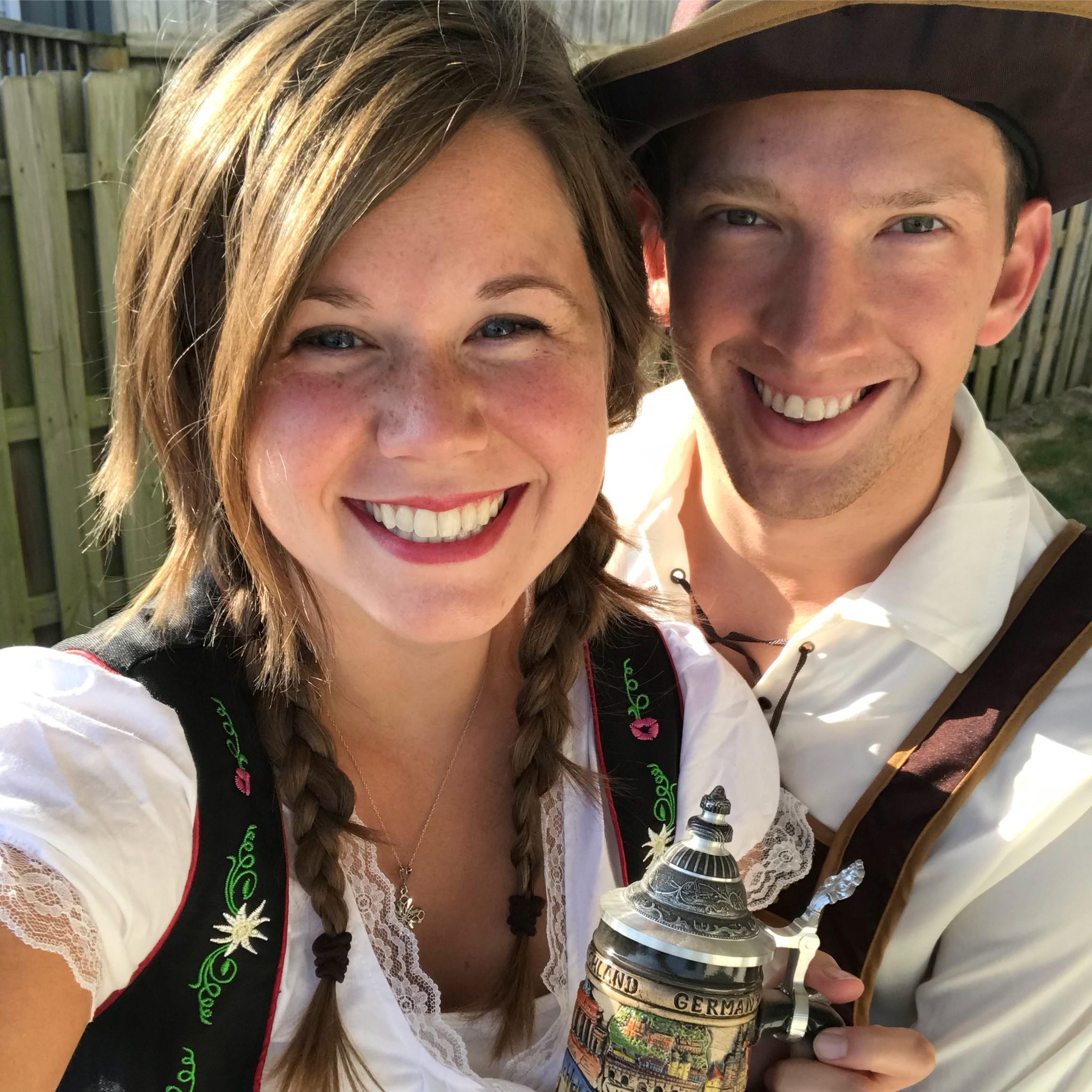 Our infamous lederhosen from Oktoberfest 2018