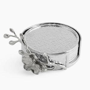 Michael Aram | White Orchid Set of 6 Coasters