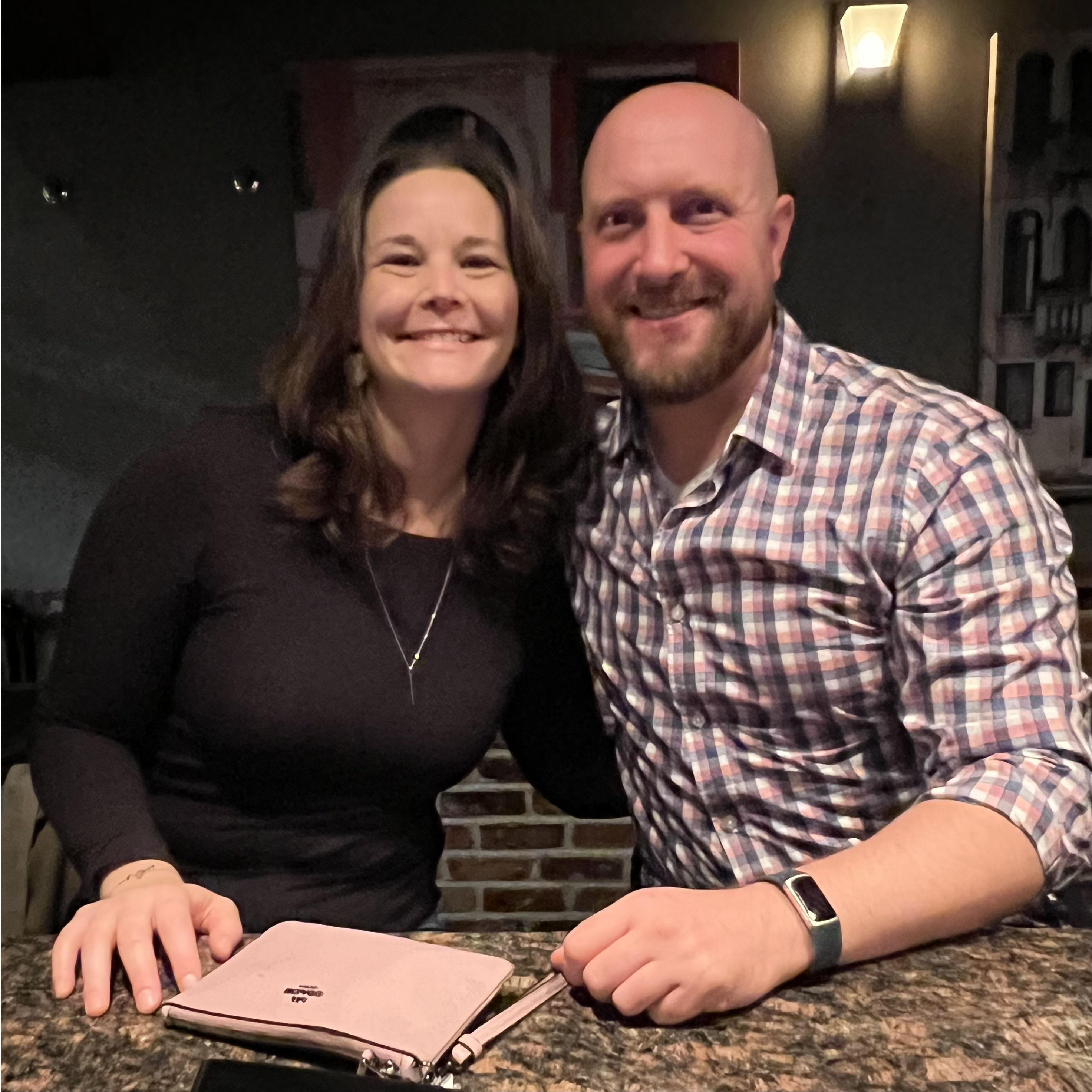Date night at Tarantelli's
