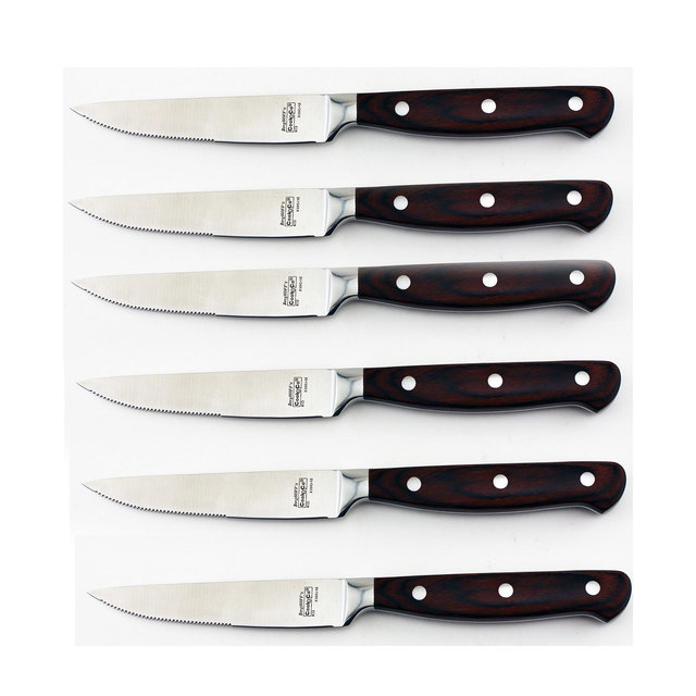 BergHOFF Pakka Steak Knife Set, 6 Piece