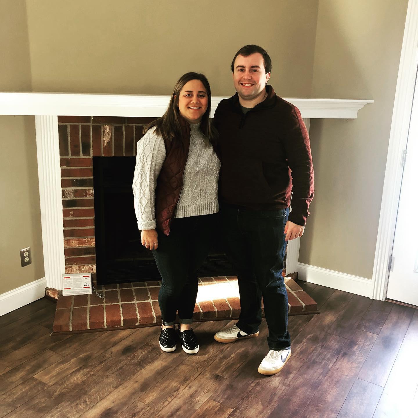 First picture in our new house!
